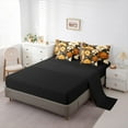 thumbnail image 5 of Manfei Chic Flower Boy Girl 7-Piece Bedding Comforter Set,Retro Vintage King Bedding Sets,Botanical Plants Ultra Soft Bed Sheets,Super Cozy Room Decor,Reversible, 5 of 8