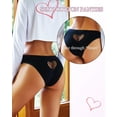 thumbnail image 4 of FINETOO Cotton Underwear for women Bikini Panties High Cut Ladies Hipster Breathable Stretch Cheeky Panty S-XL, 4 of 6