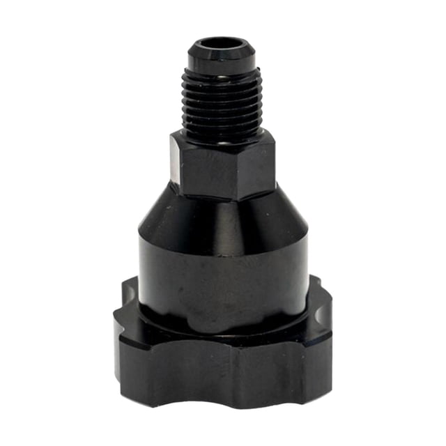 Almencla Paint Spray Cup Adapter Connector Handicrafts Automobile Paint Sprayers Tool Black 10mm 1P Thread