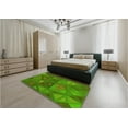 thumbnail image 5 of Ahgly Company Machine Washable Indoor Rectangle Transitional Green Apple Green Area Rugs, 8' x 10', 5 of 7