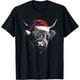 thumbnail image 1 of Highland Cow Santa Hat - Camiseta divertida para amantes de la Navidad, 1 of 2