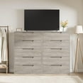 thumbnail image 7 of 5 Drawer Dresser for Bedroom, 51" Tall Dresser, Freestanding Vertical Drawer Cabinet with Storage, Wooden Closet Storage Chest for Living Room, Hallway, Entryway, 7 of 7
