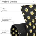 thumbnail image 4 of Yayeee Faucet Mat for Kitchen Sink 14.7" Diatomite Long Splash Guard Pad, Black Volleyball Pattern, 4 of 7