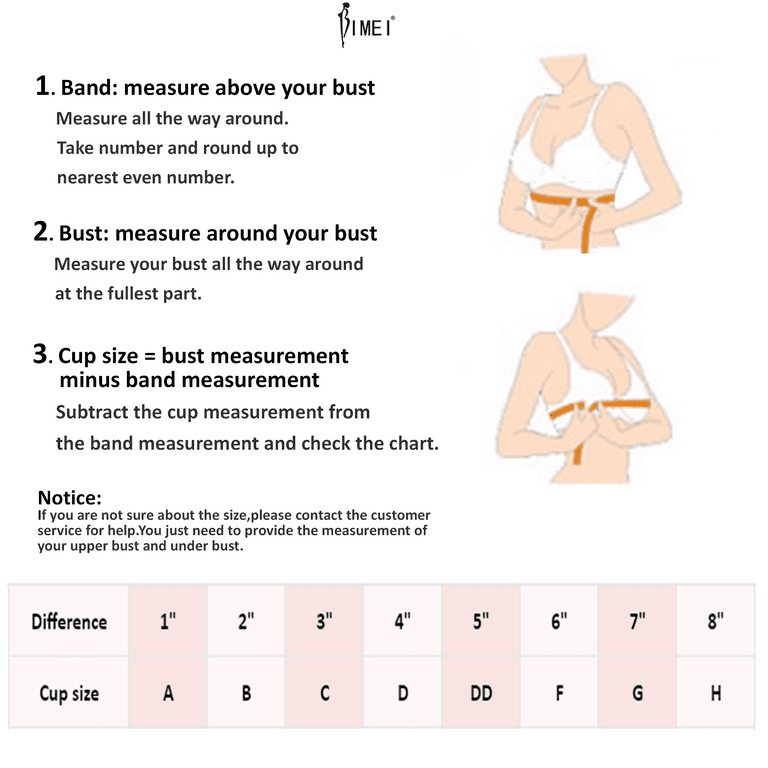 BIMEI Mastectomy Bra with Pockets for Breast Prosthesis Women's Full  Coverage Wirefree Everyday Bra plus size8103,Beige, 48A
