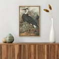 thumbnail image 3 of PixonSign Framed Canvas Print Wall Art Fine Art Tropical Swamp Heron Bird Nature Wilderness Illustrations Modern Art Botanical Floral Farmhouse/Country Relax/Calm/Cozy - 16"x24" Natural, 3 of 5