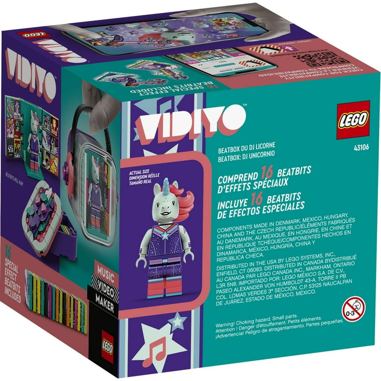 LEGO VIDIYO Unicorn DJ BeatBox 43106 Building Toy (84 Pieces