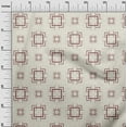 thumbnail image 3 of oneOone Polyester Spandex Dusty Rose Fabric Geometric Sewing Material Print Fabric By The Yard 56 Inch Wide, 3 of 4