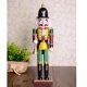 thumbnail image 1 of Figuras de de Cascanueces de madera de 30cm, modelo de muñeco de marioneta, mesa de juguete #4 numero de mano perfke Juguete de cascanueces de madera, 1 of 8
