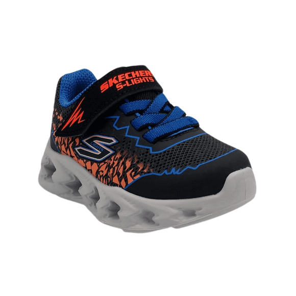 Tenis Skechers S Lights- Vortex 2.0 Zorento para Niño 400603N negro 11