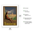 thumbnail image 2 of Bénédictine Liqueur - Vintage Advertising Poster by Leonetto Cappiello c.1928 - Fine Art Matte Paper Print (Unframed) 18x24in, 2 of 4