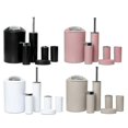 thumbnail image 1 of 2023 6x 6 Piece Bathroom Accessory Set, Toilet Brush, Waste Bin, Soap Dish, Tooth Brush Holder Soap Dispenser, Rinse Cup[hhhhs], 1 of 5