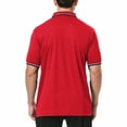 thumbnail image 6 of TOPTIE Baseball and Softball Referee Shirt Short Sleeve Polo Shirt Umpire Jersey-Red-M, 6 of 6