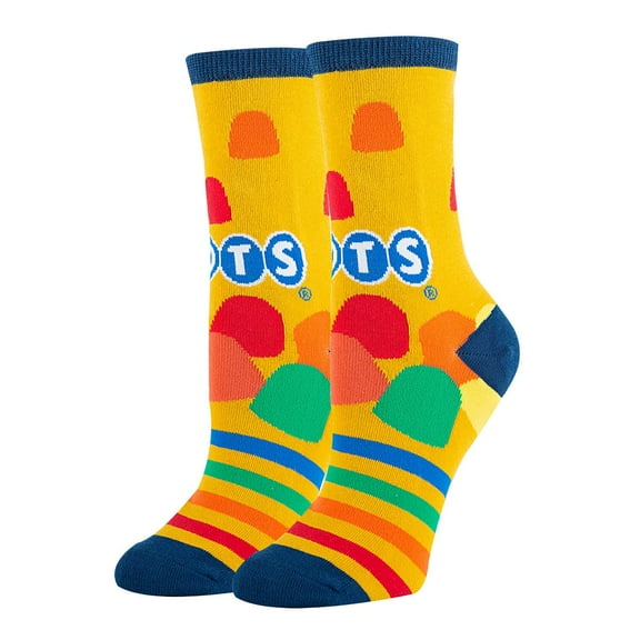 Women’s Novelty Crew Socks, Crazy Funny Cotton Dress Socks Gift - Dots Candy