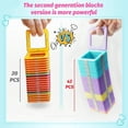 thumbnail image 4 of Bloques Magneticos DUMMA 124 Piezas Juego de Construccion Educativo STEM, 4 of 5