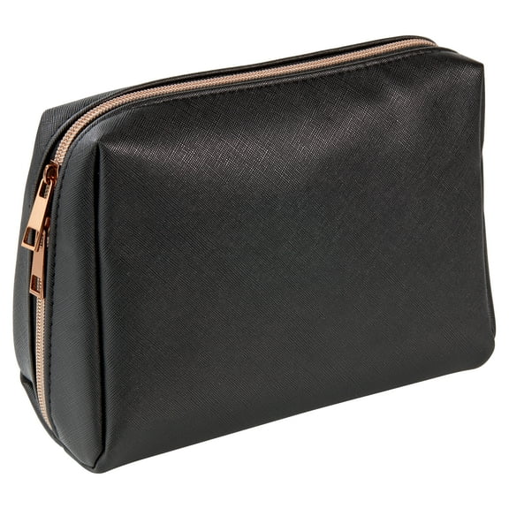 Makeup and Cosmetic Brush Bag, Black, 8.66" x 3.94" x 5.91"