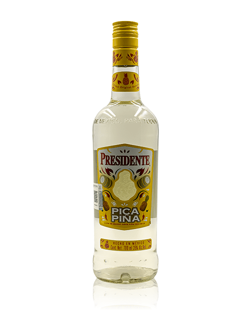 PACK DE 6 BRANDY PRESIDENTE PICA PIÑA 700ML | Bodega Aurrera en línea