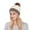 White, variant on Hats for Women Cable Knit Pompom Warm Leopard Print Cap Stretchy Casual Soft Comfortable Trendy Beanie Hat