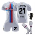 thumbnail image 1 of Barcelona 2 away Soccer Jersey, Men Women Unisex Football Jersey, No.30 GAVI No.21 F.DE JONG Fans Jersey, 1 of 2