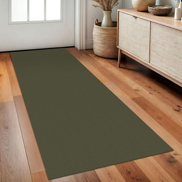 Braided Area Rug x Ft Washable Rugs for Entryway Throw Rugs Rubber Backed Boho Door Mat Indoor Entrance Cotton Kitchen Rugs Woven Front Door Rug for Foyer Living Room Tan/