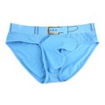thumbnail image 3 of Sngxgn Men's Underwear Boxer Briefs Soft Breathable Underwear for Men(Blue,M), 3 of 3