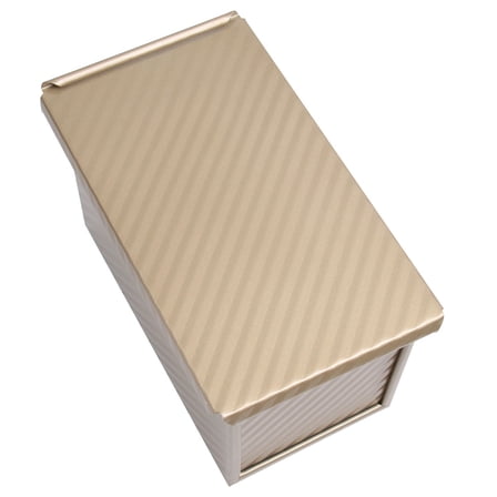 OUNONA Loaf Pan with Lid Non Stick Mold for Baking Heavy Aluminized Steel Bakeware