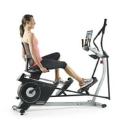 ProForm 2-in-1 Elliptical & Recumbent Bike Hybrid Trainer Home Exercise Machine