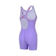 thumbnail image 5 of Shadoumai Girls One Piece Swimsuit Size 8-9 Bow Design Girls Tankini Swimsuit Quick Dry & Stretchy Contrast Color Bathing Suits for Girls Modest Swimwear with Cover Up Removable Chest Pad, 5 of 8