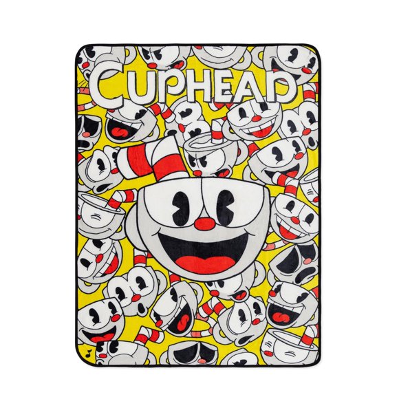 Manta polar Toynk Cuphead Expressions, 114 x 152 cm
