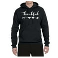 thumbnail image 2 of Cute Positive Christian Spirit Thankful Inspirational/Christian Unisex Graphic Hoodie Sweatshirt, Black, Medium, 2 of 3
