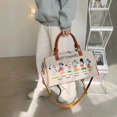 thumbnail image 3 of Disney-Bolso de lona de Mickey Mouse para mujer, bolsa de almacenamiento portátil, bolso de viaje de dibujos animados, de gran capacidad bolso de hombro, bolso de lujo, 3 of 4