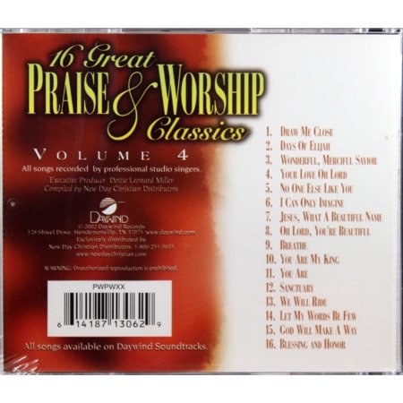 Various Artists - 16 Great Praise and Worship, Vol. 4 - Music & Performance - CD