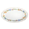 thumbnail image 3 of THUN Oval Serving Plate Provence Flowers Porcelain Oval Dish for Fish Porcelain Dinner Platter for Appetizers Porcelain Dish (8.27" (21 cm)), 3 of 9