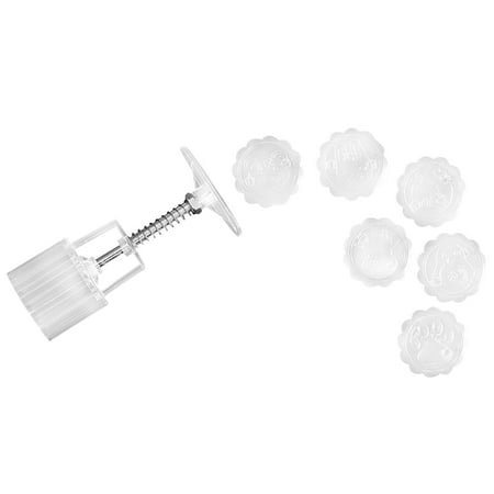 

Buodes Mold RemoverMoon Cake Mold Stamp Mid Autumn Festival DIY Hand Press Flower Baking Mould Tool