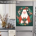 thumbnail image 6 of Dishwasher Sticker Magnetic Dishwasher Sticker Magnetic Decorative Sticker Refrigerator Sticker Dishwasher Decorative Stickers Santa Claus Lovely, 6 of 6