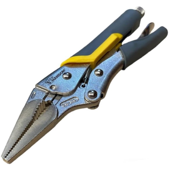 Pinzas de presion Nariz larga 9" 228 mm Han 70665