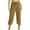 Green, variant on Utoimkio Women's Straight Leg Capri Cargo Pants High Waisted Drawstring Casual Loose Lounge Pants Casual Trousers for Women with Pockets