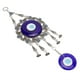 thumbnail image 2 of Blue Eye Wall Hanging Ornament Blue Eye Hanging Ornament Turkish Glass Wall Hanging Ornament Turkish Blue Evil Eye Beads Ornament Hollow Flowers Wall Hangings Blue Eye Wall Hanging, 2 of 8