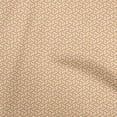 thumbnail image 1 of oneOone Georgette Viscose Mustard Yellow Fabric Asian Block Craft Projects Decor Fabric Printed By The Yard 42 Inch Wide, 1 of 5
