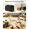 thumbnail image 3 of Inoviva 4-in-1 Ice Cream Maker, 1.06QT Capacity, No Pre-Freezing, Digital Display with 4 Preset Functions for Gelato, Frozen Yogurt & Sorbet, 3 of 10