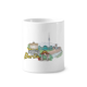 thumbnail image 1 of Alemania Berlin arquitectura histórica Titular de cepillo de dientes de cerámica taza de regalo pluma blanco taza 350ml, 1 of 2