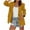 Yellow, variant on biudgviw Womens Business Casual Blazer Lapel Neck Work Office Suit Jackets Long Sleeve Elegant Dressy Fall Outwear with Pockets