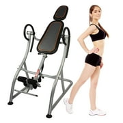 Karmas Product Heavy Duty Inversion Table 58-78 inches Adjustable Pain Therapy Training with Protective Belt Support up to 330 lbs