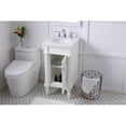 thumbnail image 4 of 18 in. Single Bathroom Vanity set in antique white, 4 of 5
