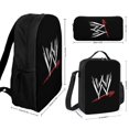 thumbnail image 2 of 3PCS Wres-Tler W-W,E Backpack Set Large Capacity Bookpacks With Lunch Box Pencil Case 17In Backpack Set, 2 of 8