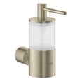 thumbnail image 4 of Grohe 40 304 3 Atrio Wall Mounted Soap Dispenser Or Tumbler Holder - Nickel, 4 of 7