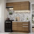 thumbnail image 2 of Cocina Integral 180cm Marrón Glamy Madesa 09, 2 of 5