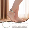 thumbnail image 4 of Sonducket Pulseras de tobillo Cuentas de arroz Playa Exquisita joyería única para el cuerpo Tobilleras elegantes y exquisitas para niñas para la Ropa, zapatos y accesorios Miscelánea tipo 5 Sonducket AP009333-05, 4 of 6