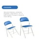 thumbnail image 3 of 6 Sillas plegables de oficina ilios innova Azul, 3 of 5