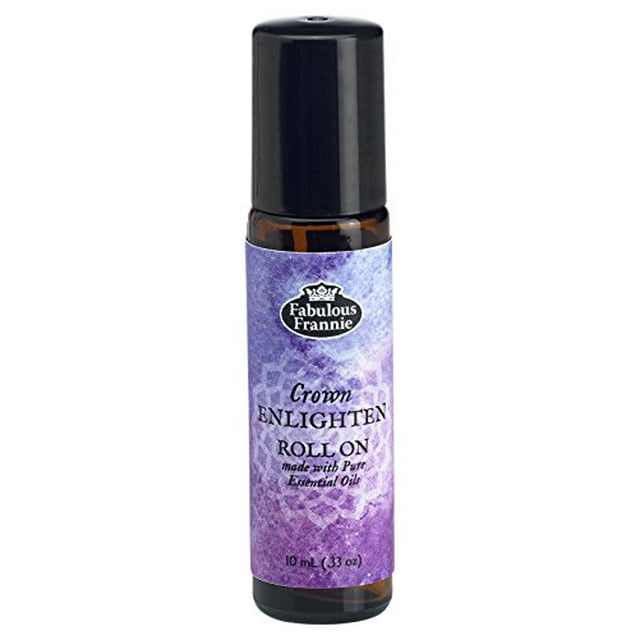 7th Chakra Crown Enlightened Pre-diluted ROLL ON Made with Pure Essential Oils 33oz (10ml)