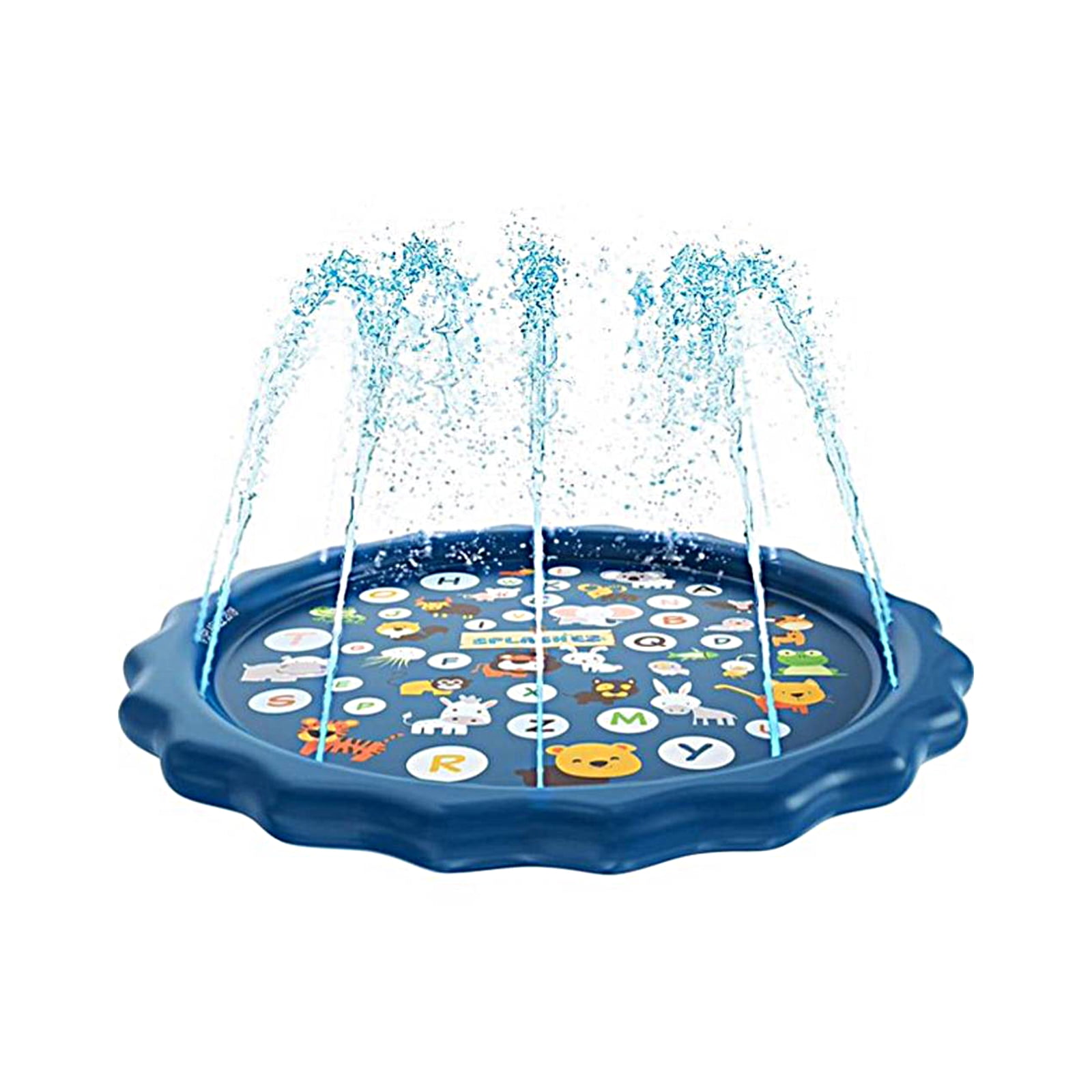 CLEARANCE! 3in1 Splash Pads Splash Water Sprinkler Pad for Baby Toddler Kids Outdoor Backyard